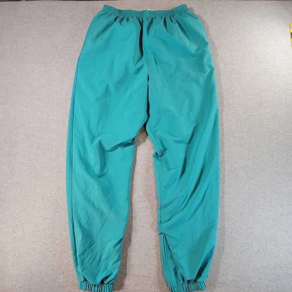 Vintage Lilys of Beverly Hills Tracksuit Teal Geometric Windbreaker Set Large